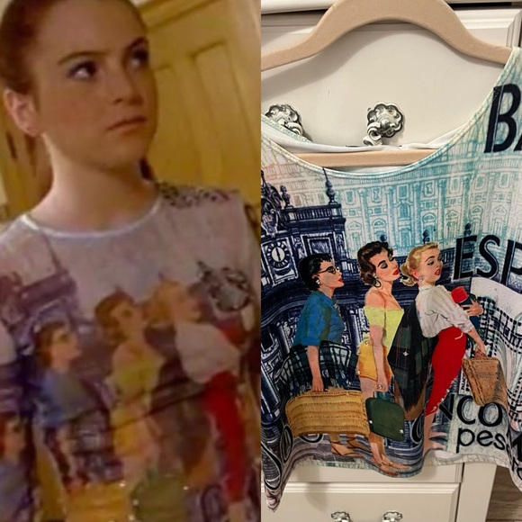 Lexy Gold Get A Clue Vintage Y2K Top Disney Channel - Picture 1 of 6